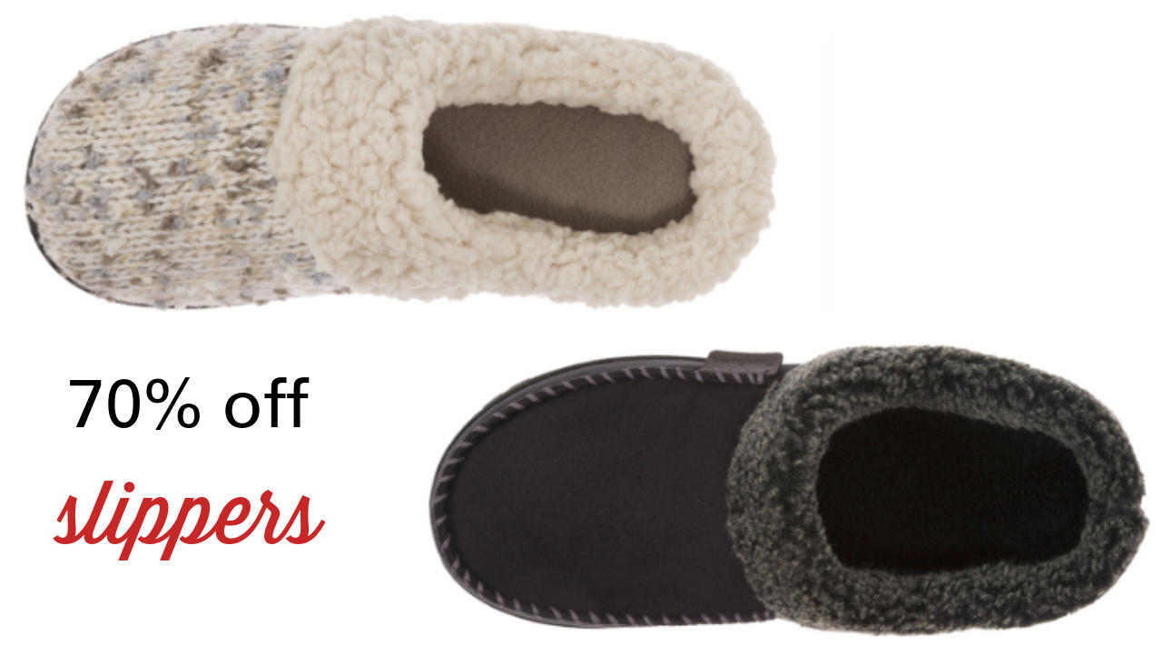 70% Off Slippers at Kroger :: Southern Savers