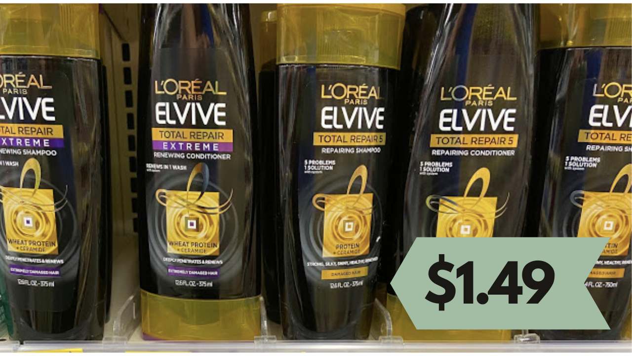 $1.49 L'Oreal Elvive Haircare (reg. $4.99) | Kroger Mega Deal ...