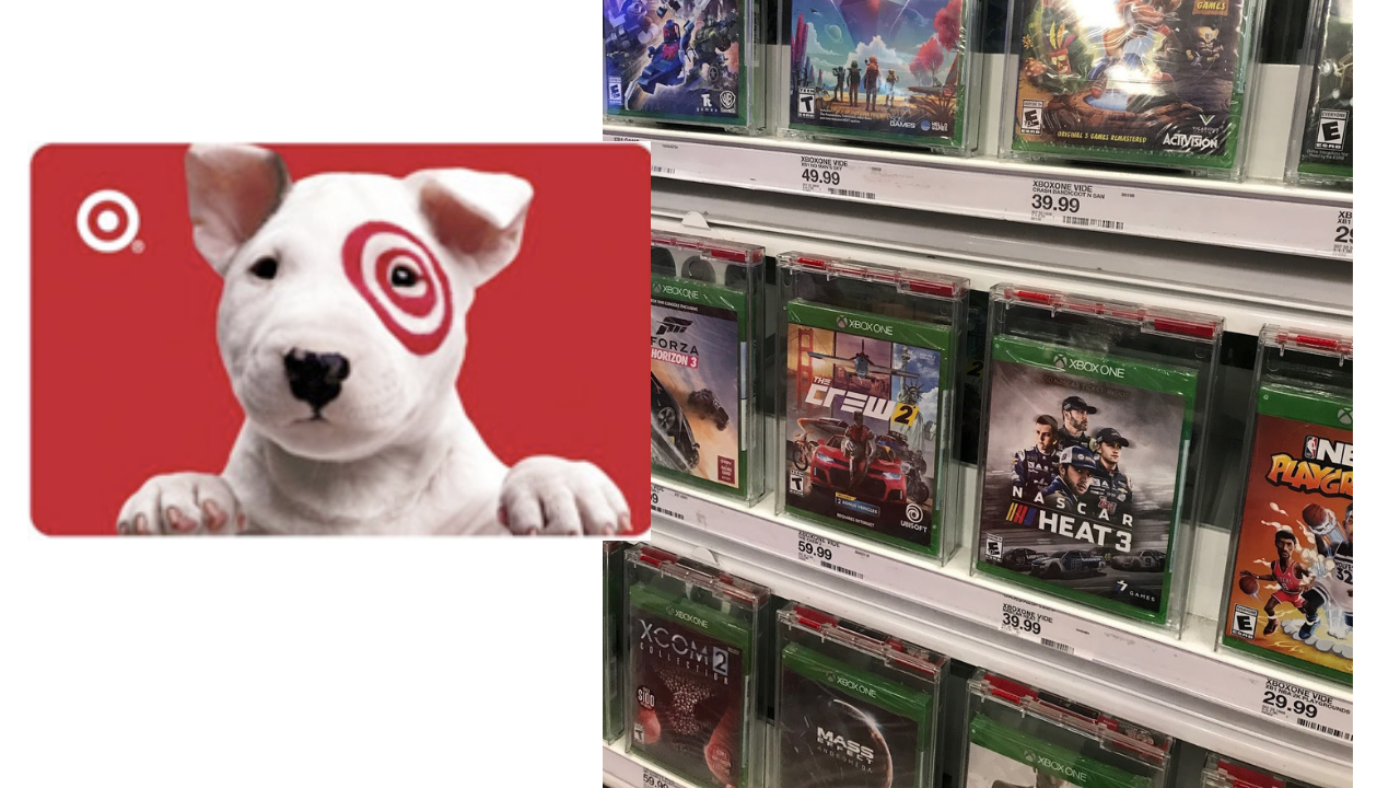 target video games $50 gift card