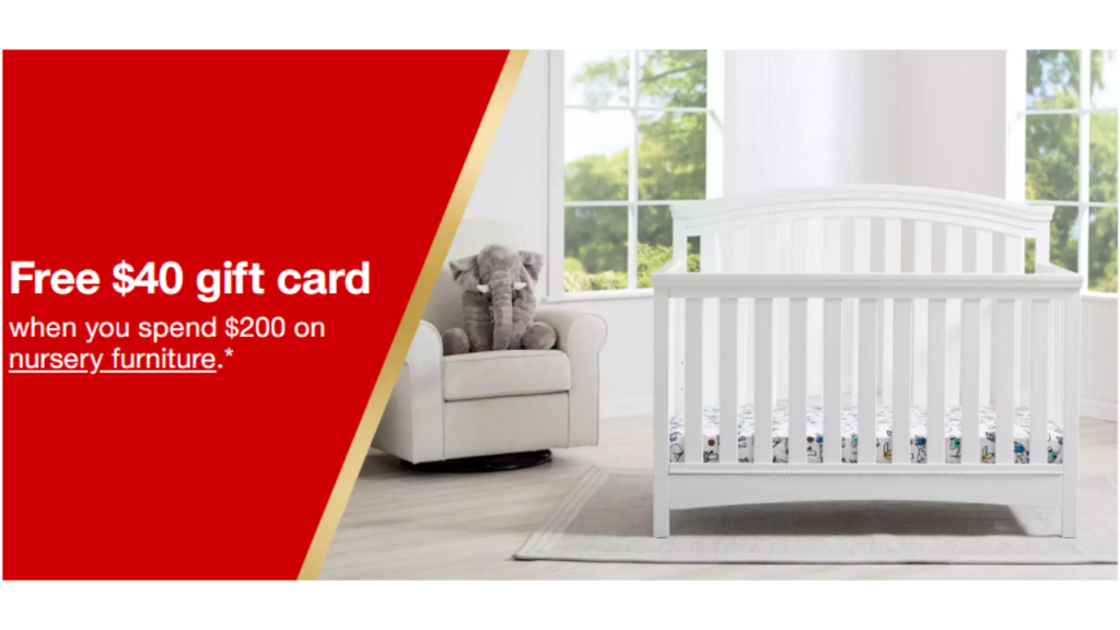 40 Target Gift Card With Nursery Furniture Purchase Southern Savers