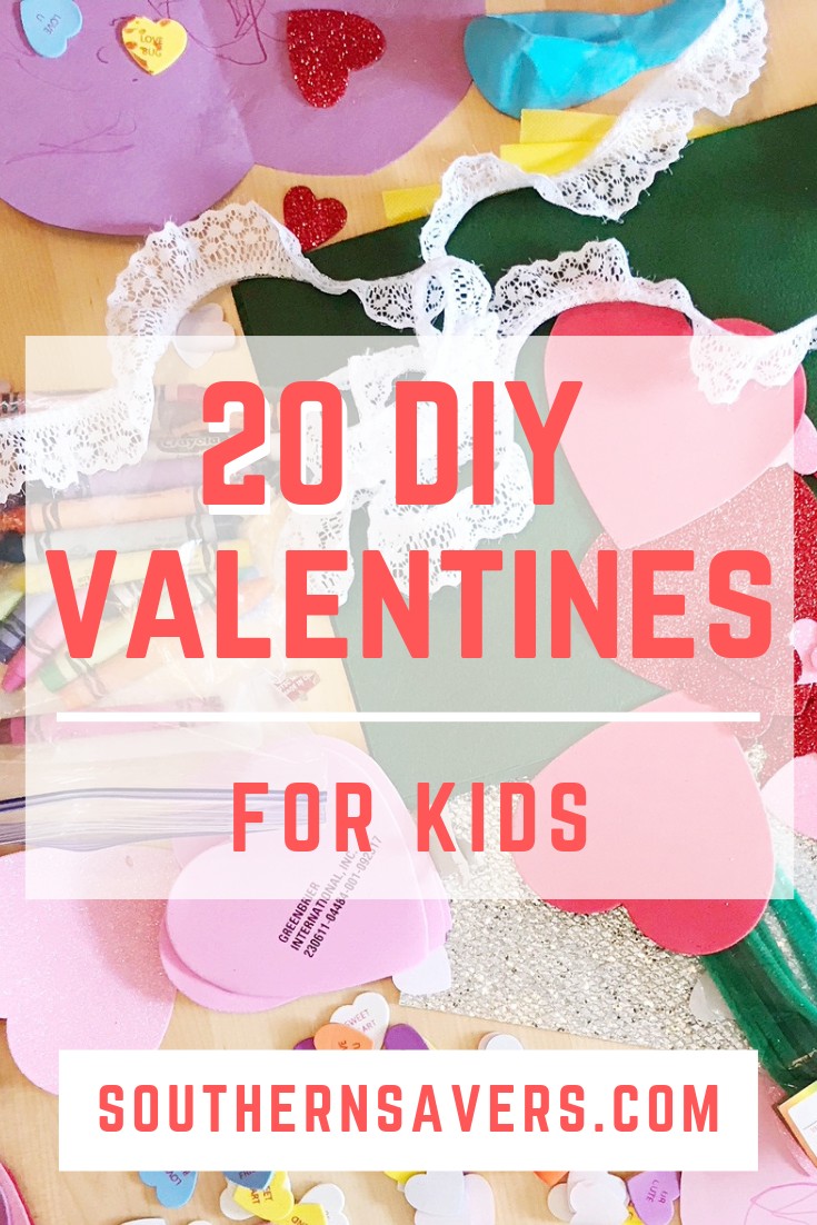 DIY valentines for kids crafts