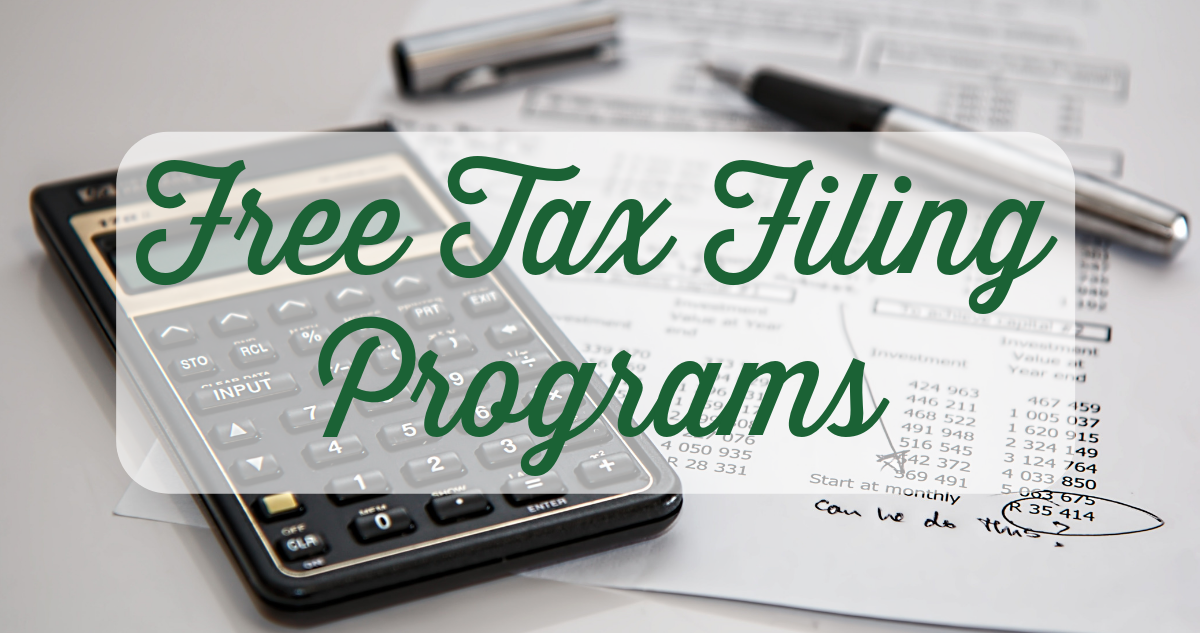 Free Tax Filing Programs + Deals on Advanced Tax Programs Southern