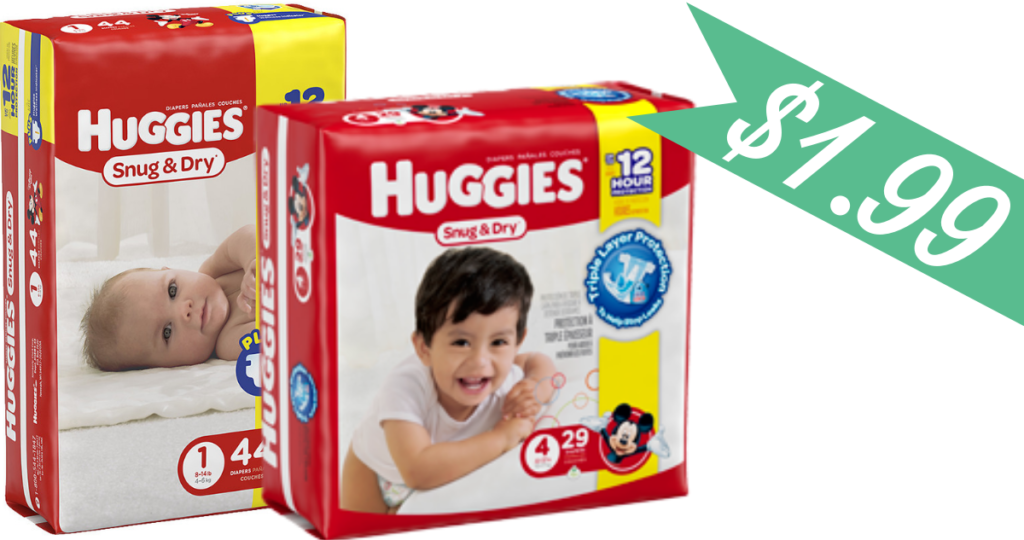Huggies Coupon Makes Diapers 1.99 at Harris Teeter Southern Savers