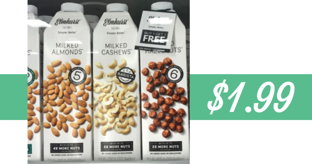 Elmhurst Coupon | Makes Nut &amp; Plant Milk $1.99 :: Southern Savers