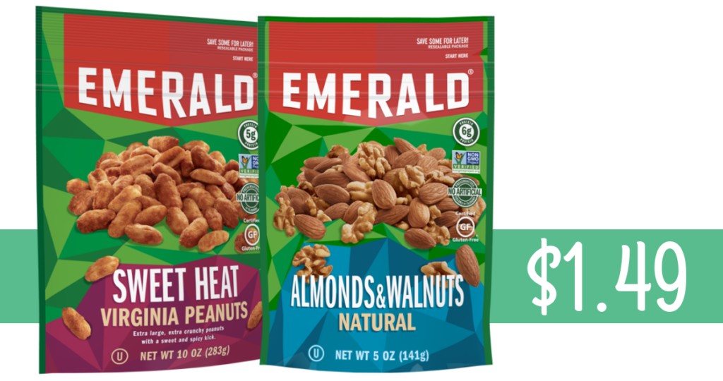 Emerald Nuts Coupon Makes Nuts 1.49 Per Bag Southern Savers