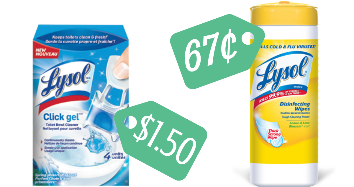 Lysol Coupons Makes Disinfecting Wipes 67 Southern Savers