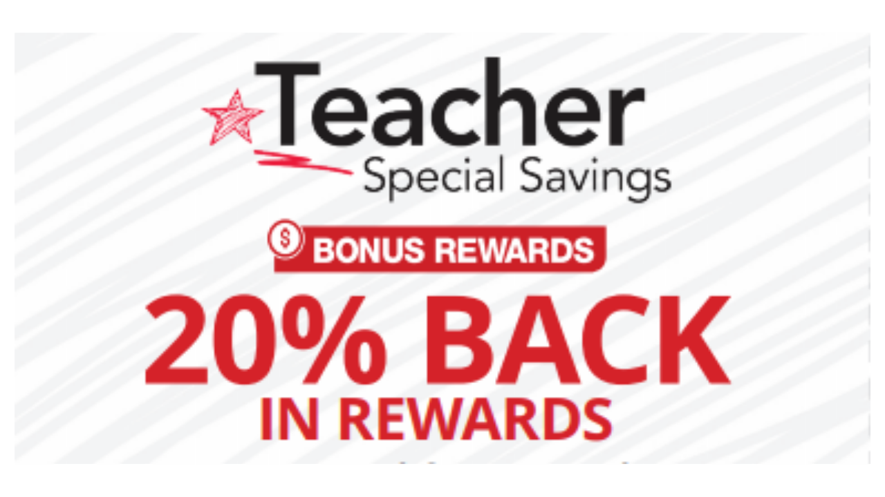 Office Depot/OfficeMax: 20% Bonus Rewards For Teachers :: Southern Savers