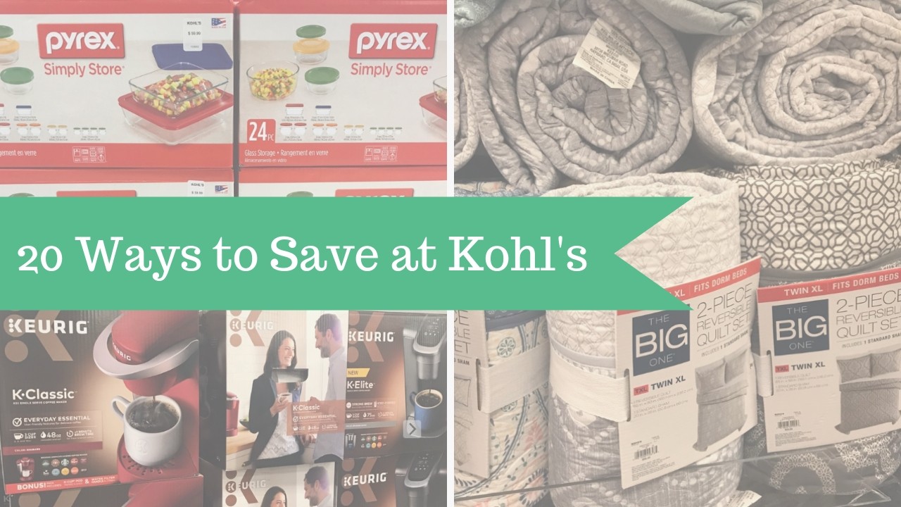 Kohl's Shopping Hacks: 15 Ways to Save Money