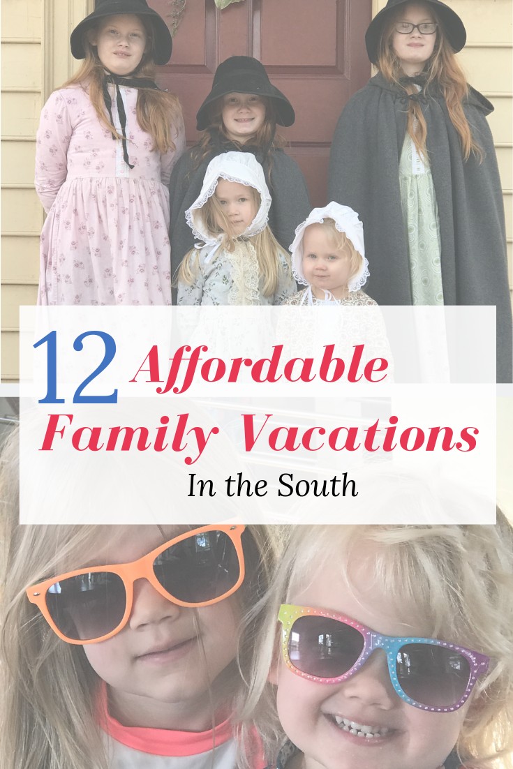 Looking for an inexpensive way to get away with your family this summer? Check out this list of spots for affordable family vacations in the South!