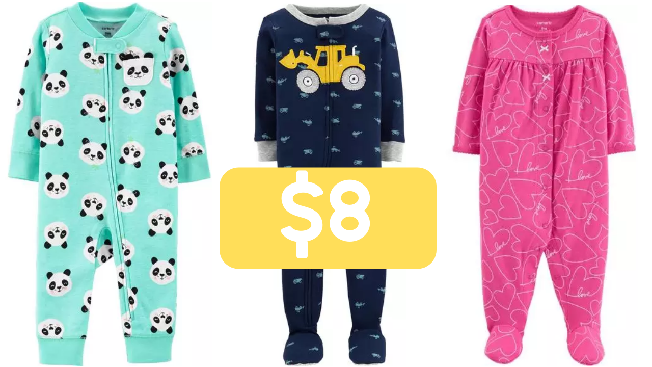 Carter's Pajamas, 8 (reg. 20) Southern Savers