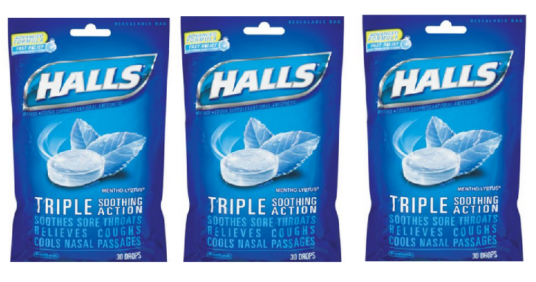Halls Coupons | Cough Drops for 56¢ :: Southern Savers
