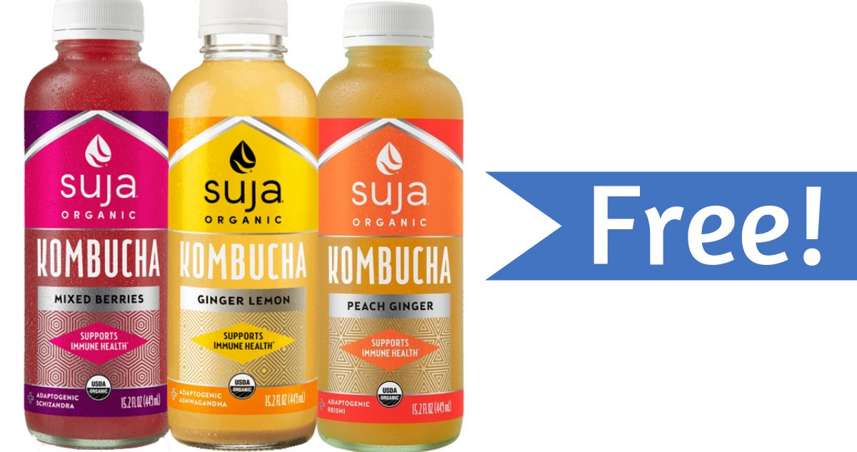 Target Cartwheel Makes Suja Kombucha Free! Southern Savers