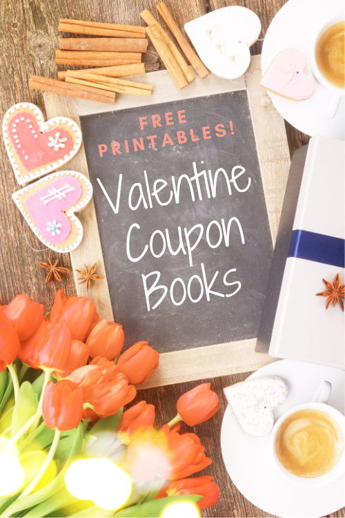 Here's a great idea for a Valentines day gift for your spouse or kids. You can use these FREE printables to make cute Valentine coupon books.