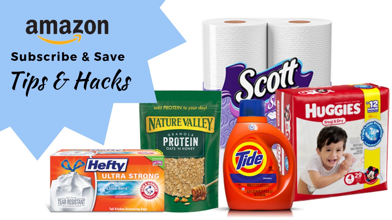 Subscribe & Save: Save up to 15% on everyday items you need