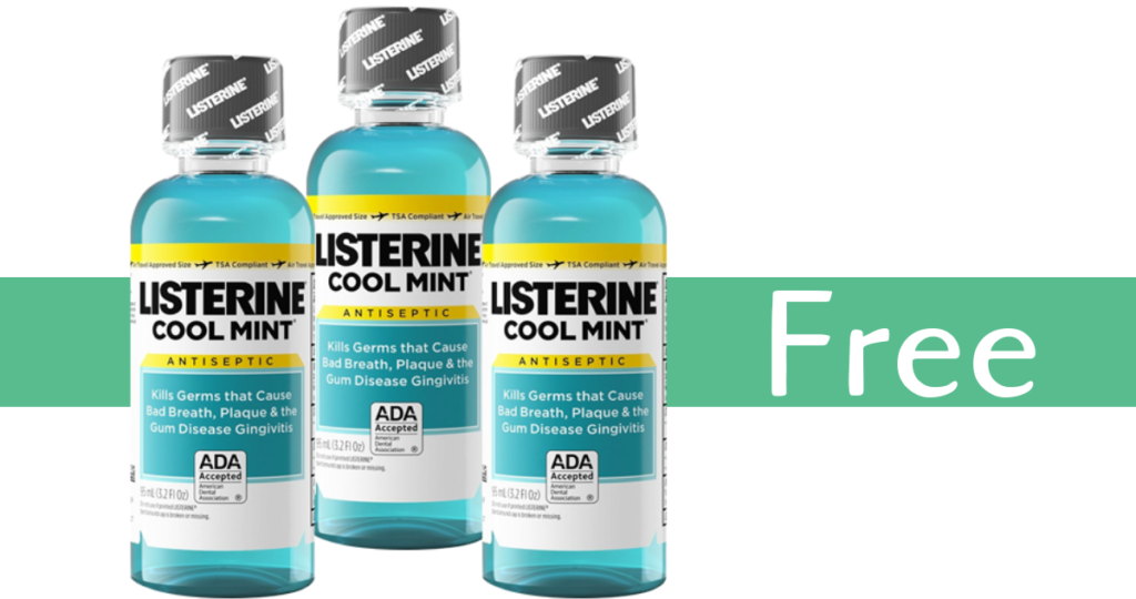 Listerine Mouthwash for Free at CVS Southern Savers
