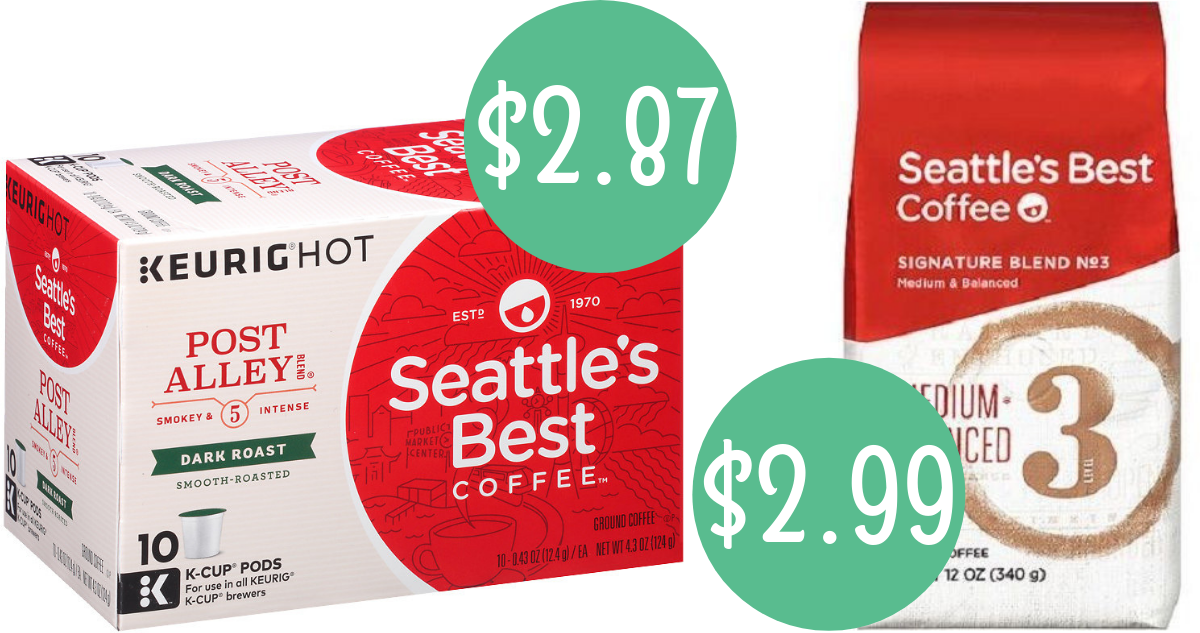 Seattle’s Best Coupons | Makes K-Cup Coffee $2.87 :: Southern Savers