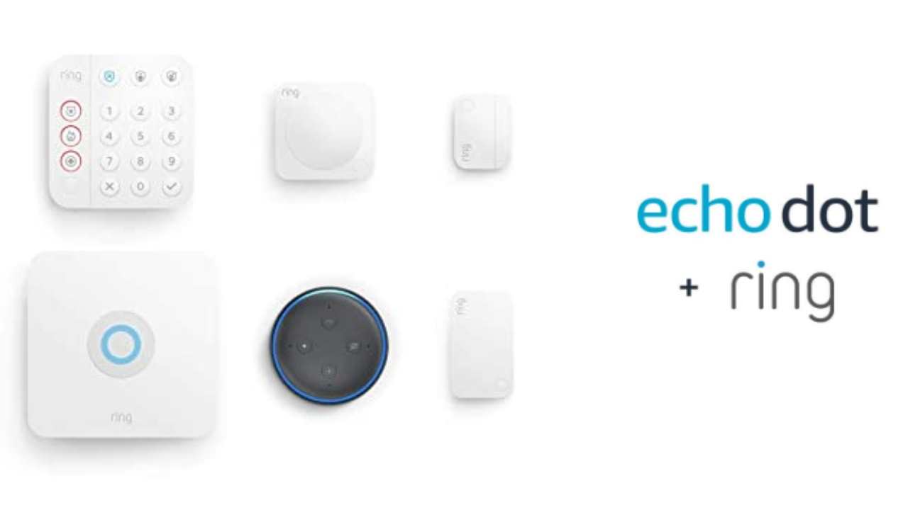 echo dot and ring