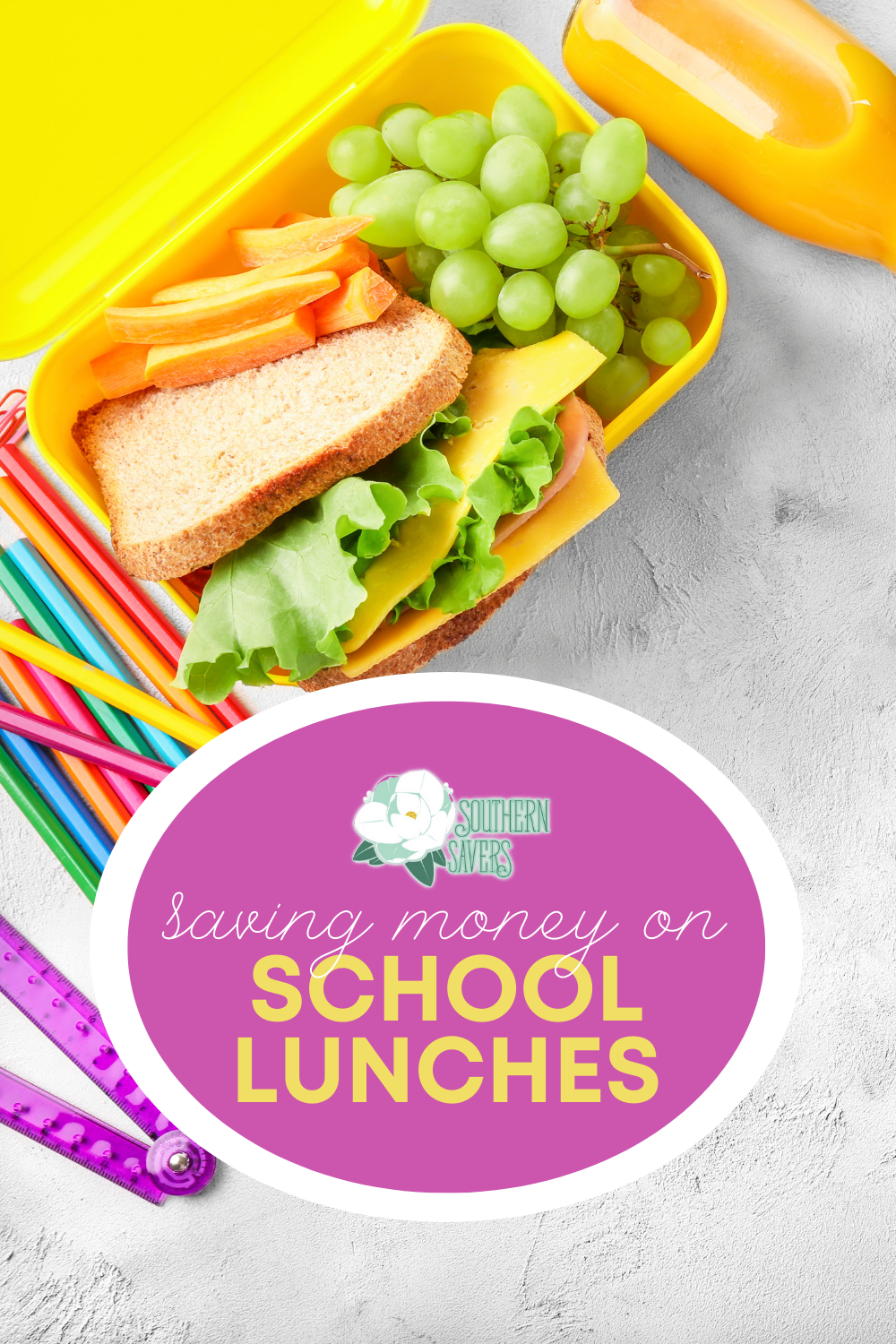 No matter which way you slice it, packing lunches can get overwhelming. Check out our tips for saving money on school lunches!