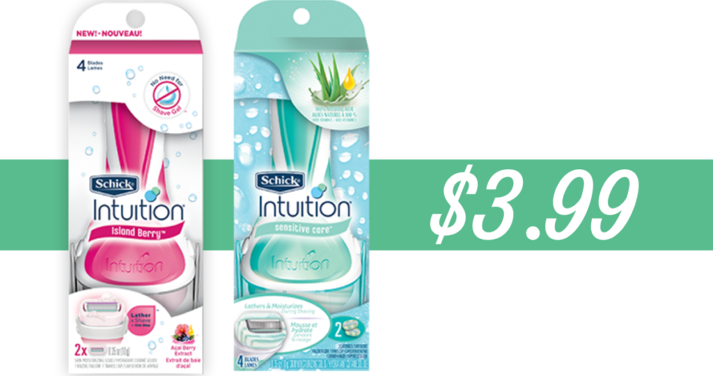 Schick Coupon | Makes Schick Intuition Razor $3.99 :: Southern Savers