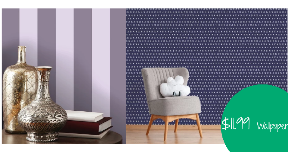Peel & Stick Wallpaper for 11.99 Southern Savers