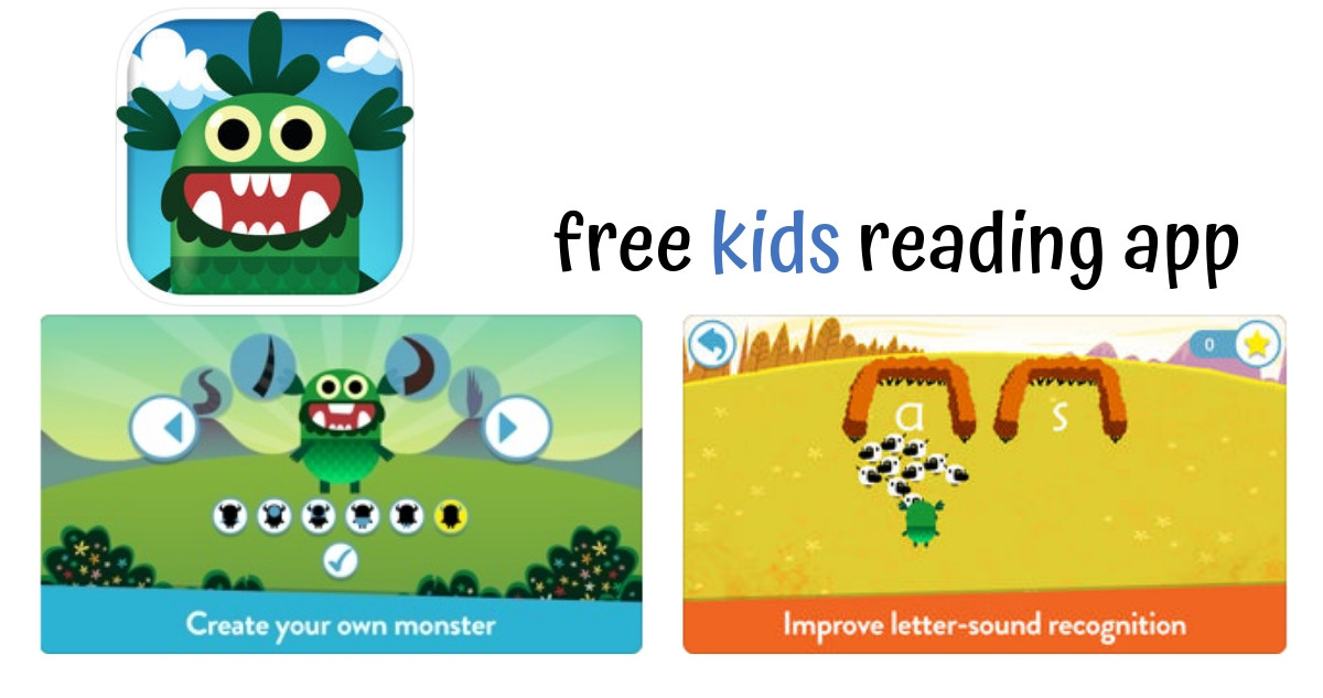 FREE TODAY: Teach Your Monster to Read - the award winning phonics game