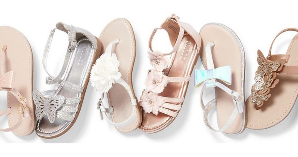 children's place jelly sandals