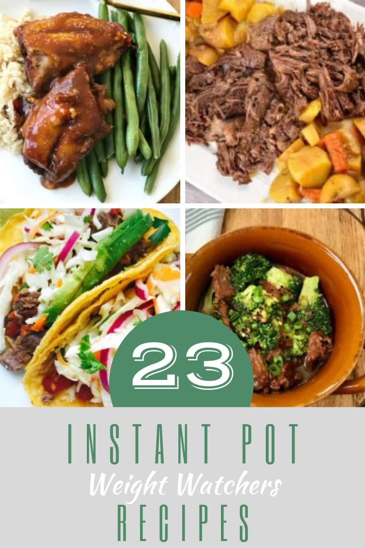 Meet your healthy eating goals with the most powerful kitchen appliance around. These 23 Instant Pot Weight Watchers recipes are all simple and delicious!