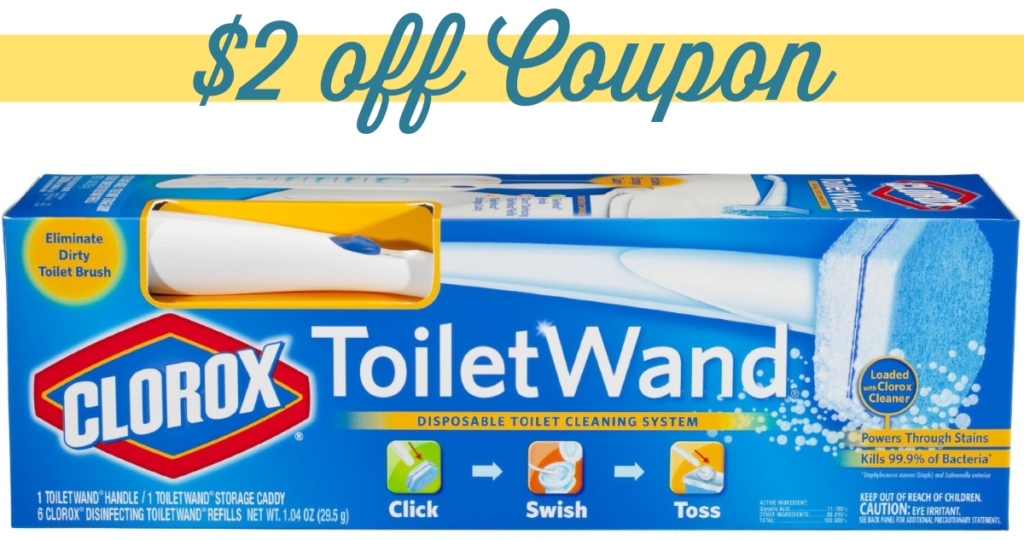 Clorox ToiletWand Coupon | Makes Starter Kit $6.27 :: Southern Savers