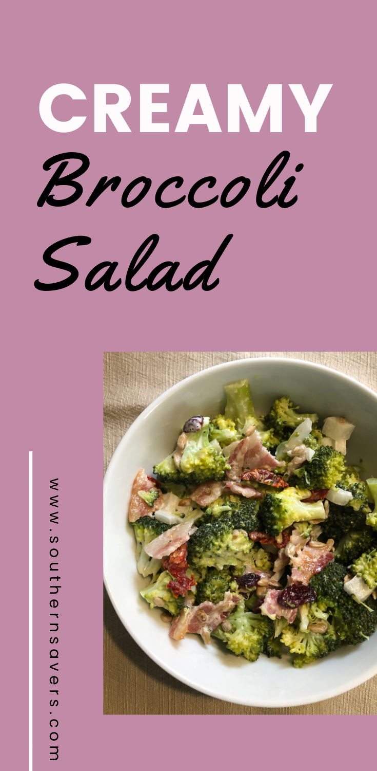 This creamy broccoli salad recipe will be a huge hit at your next summer potluck. Gluten-free and low carb, you'll love all the different textures! 