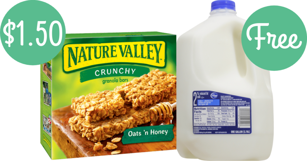 Nature Valley Coupon | Makes Boxes $1.50 + Free Milk :: Southern Savers