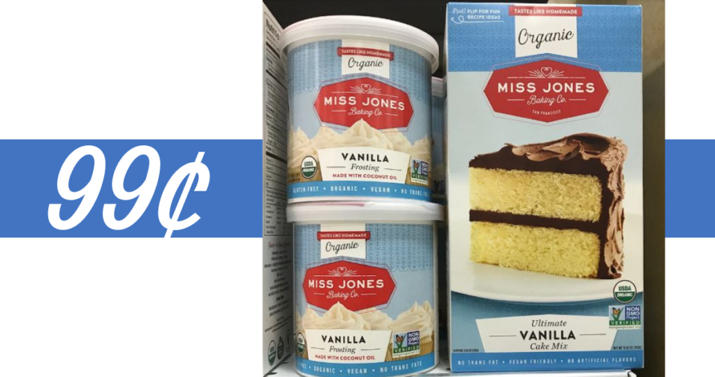 99¢ Organic Cake Mix and Frosting at Publix & Target Southern Savers