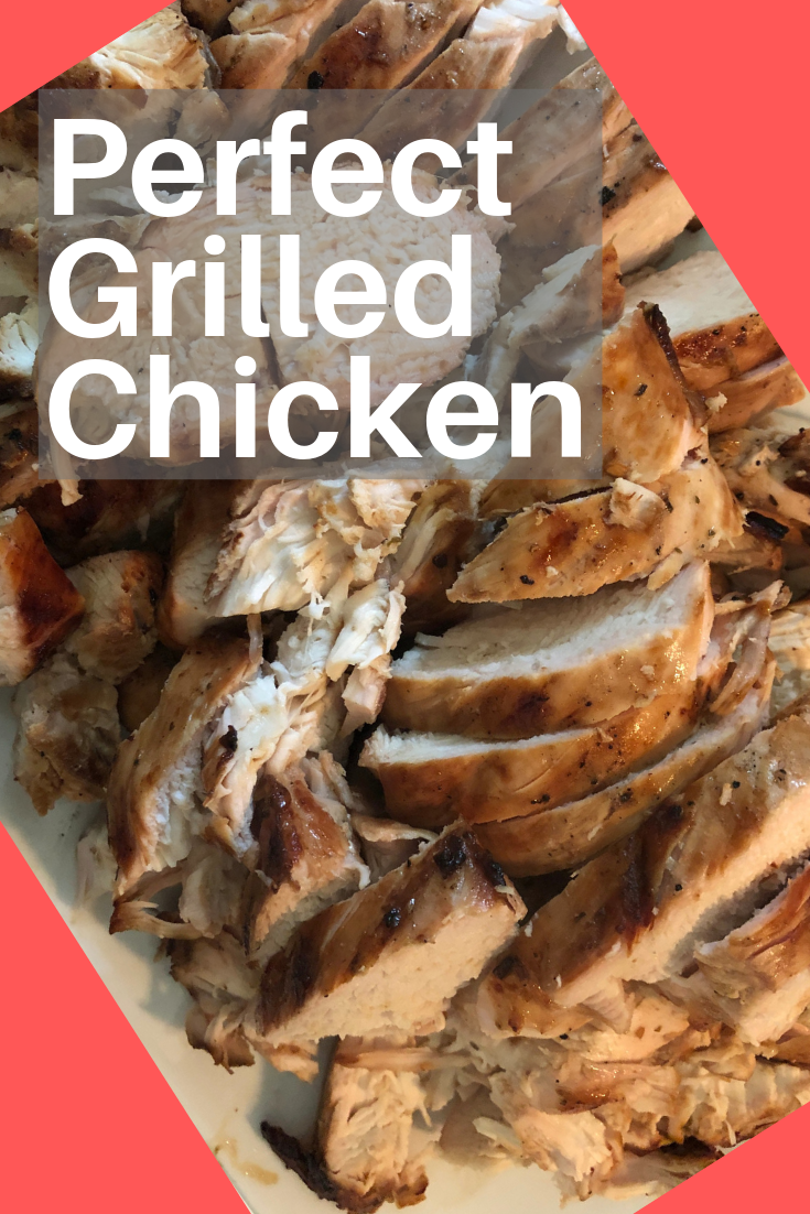 Let chicken marinade in this delicious concoction, then break out the grill to make perfect grilled chicken. Delicious hot or served on a salad!