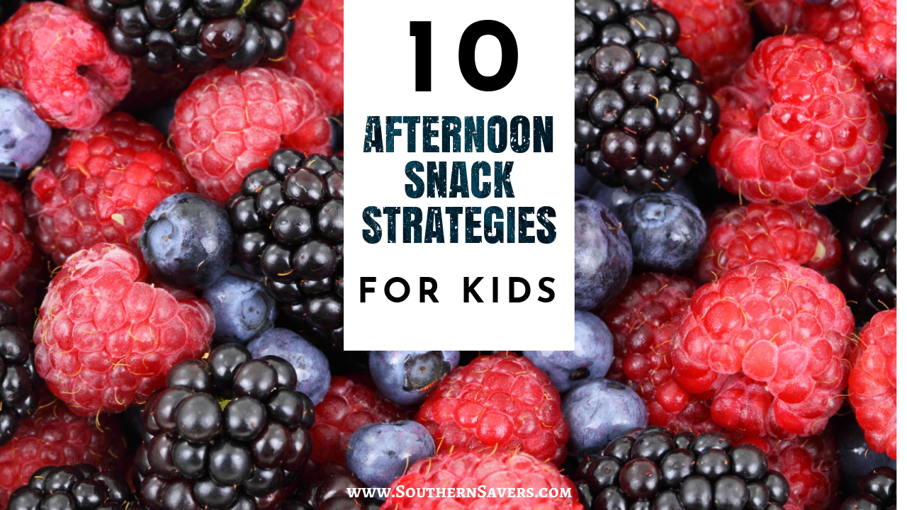 10 Afternoon Snack Strategies for Kids Southern Savers