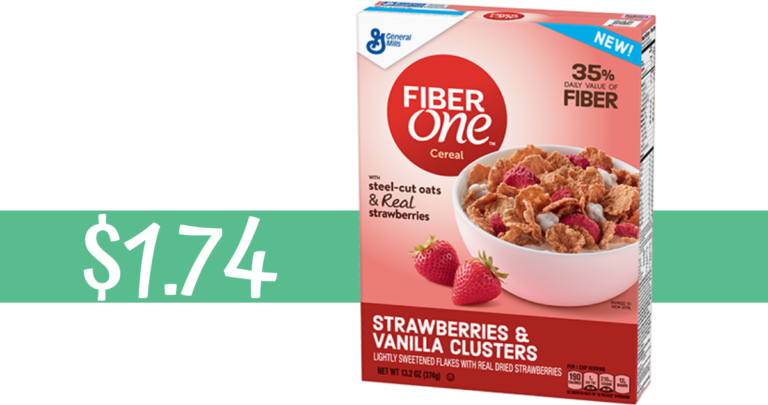 Fiber One Coupon | Makes Strawberries &amp; Vanilla Clusters $1.74 ...