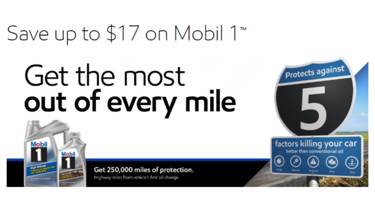 Save Up To 17 With Mobile 1 Oil Rebates Southern Savers Save Up To 17 With Mobile 1 Oil Rebates Southern Savers