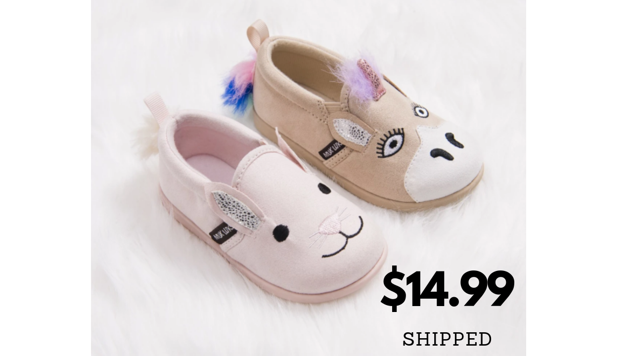 Kid's MUK LUKS Zoo Shoes, 14.99 Shipped Southern Savers