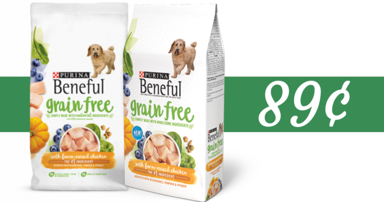 Purina Beneful Coupons | Makes Grain-Free Dog Food 89¢ :: Southern Savers