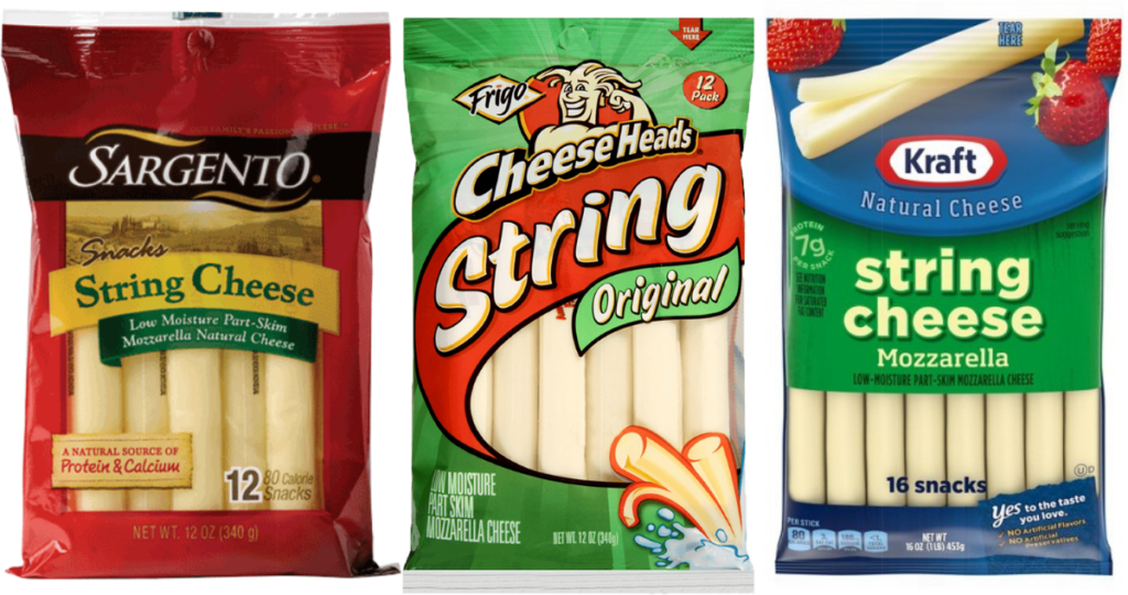 Target Deal Sargento, Frigo, Kraft String Cheese Starting at 1.94