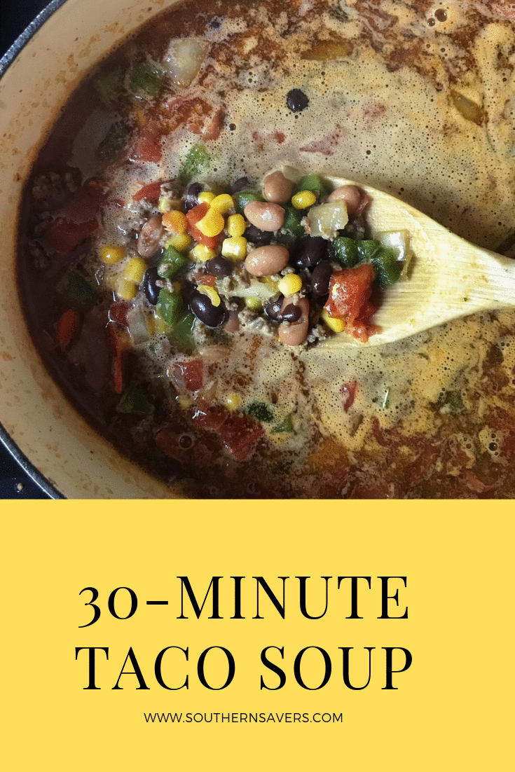 Frugal Recipe: 30-Minute Taco Soup