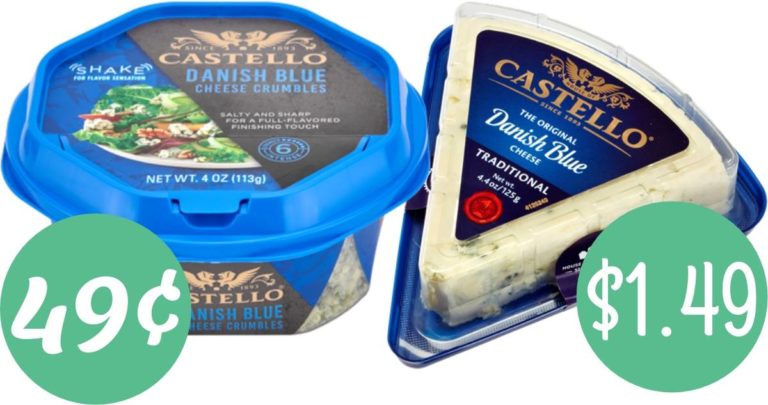 Castello Cheese Coupon | Makes Blue Cheese Crumbles 49¢ :: Southern Savers