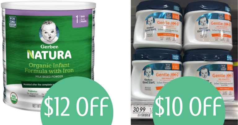 Gerber Formula Coupon | Up to $12 off Formula :: Southern Savers