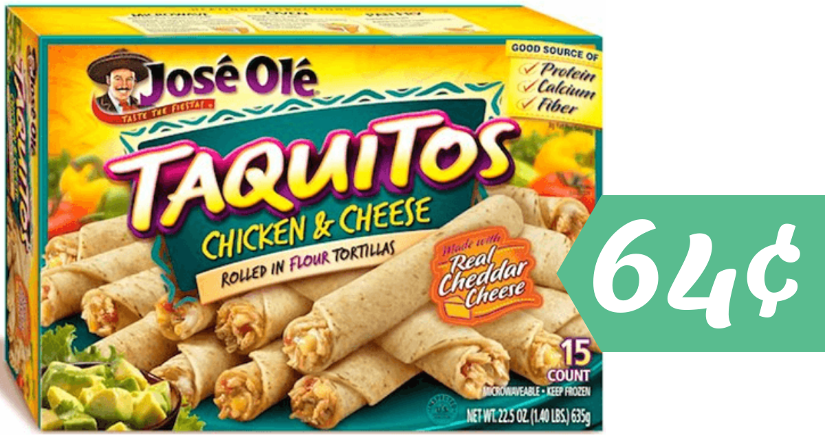 Jose Ole Taquitos for 64¢ at Publix Southern Savers