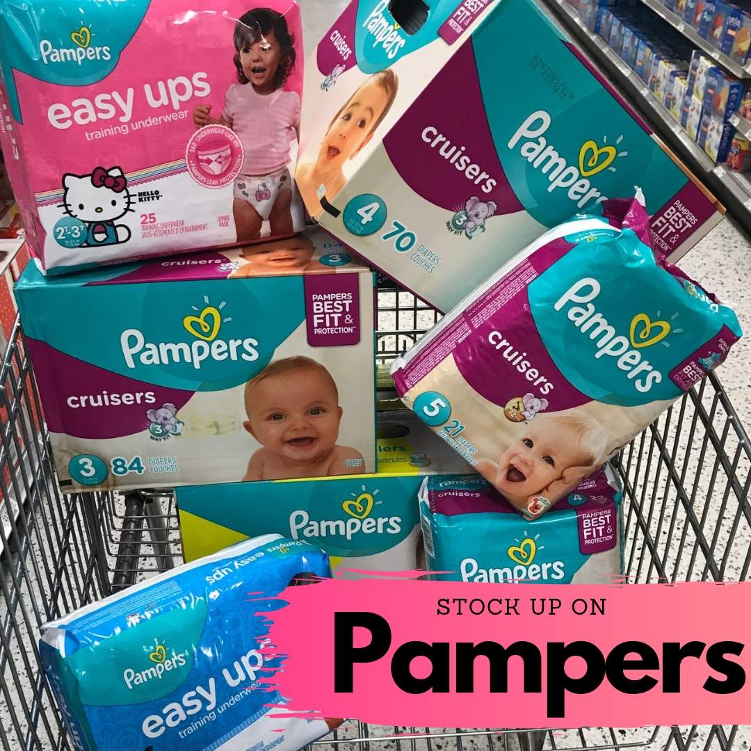 Great Pampers \u0026 Luvs Diaper Deals at 