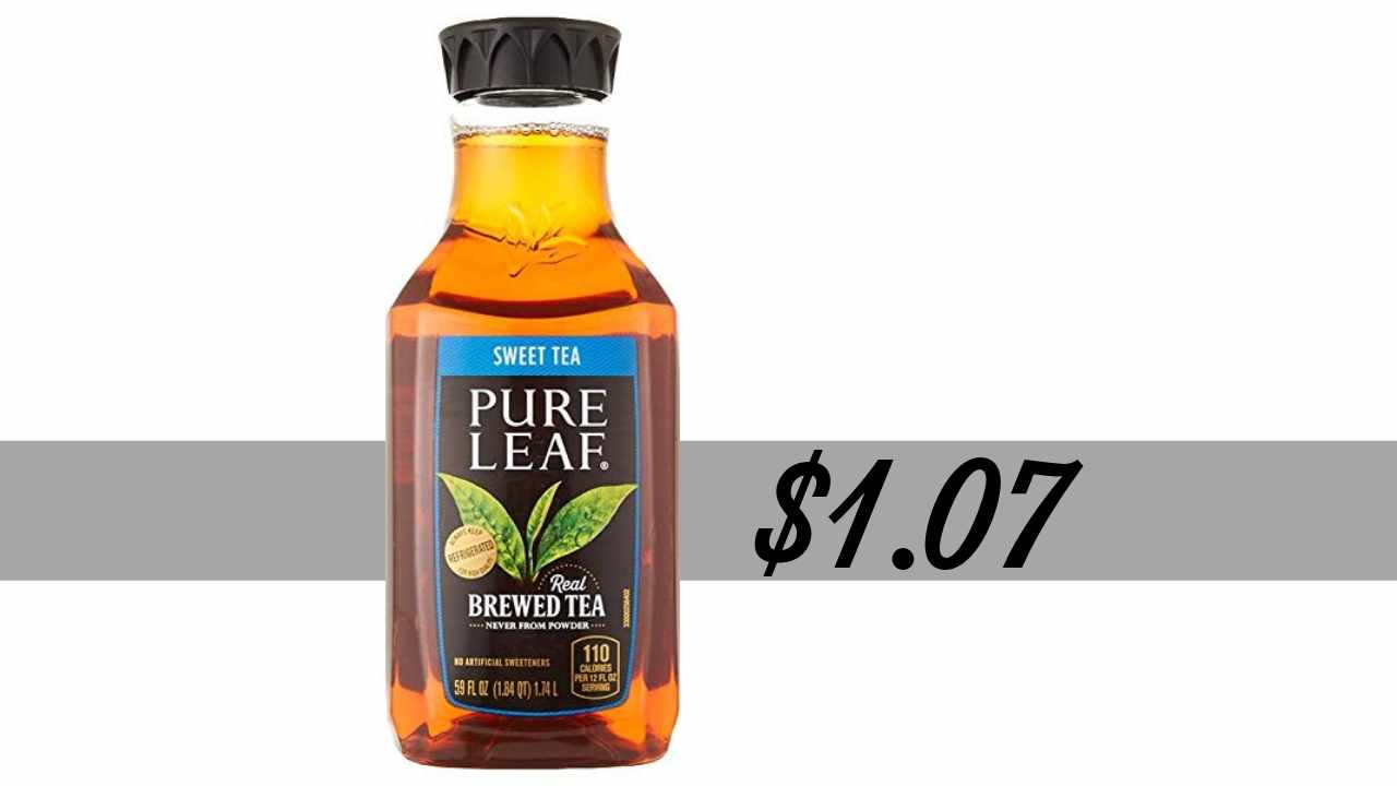 59 oz Pure Leaf Ice Tea for 1.07 at Target Southern Savers