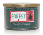 fresh forest three wick candle