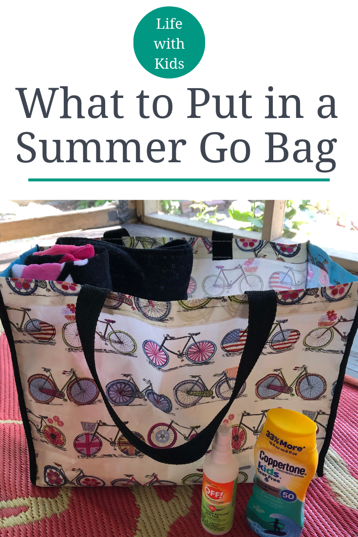 Be ready for anything summer throws at you by packing your own summer go bag using our simple guide to make sure you don't forget anything!