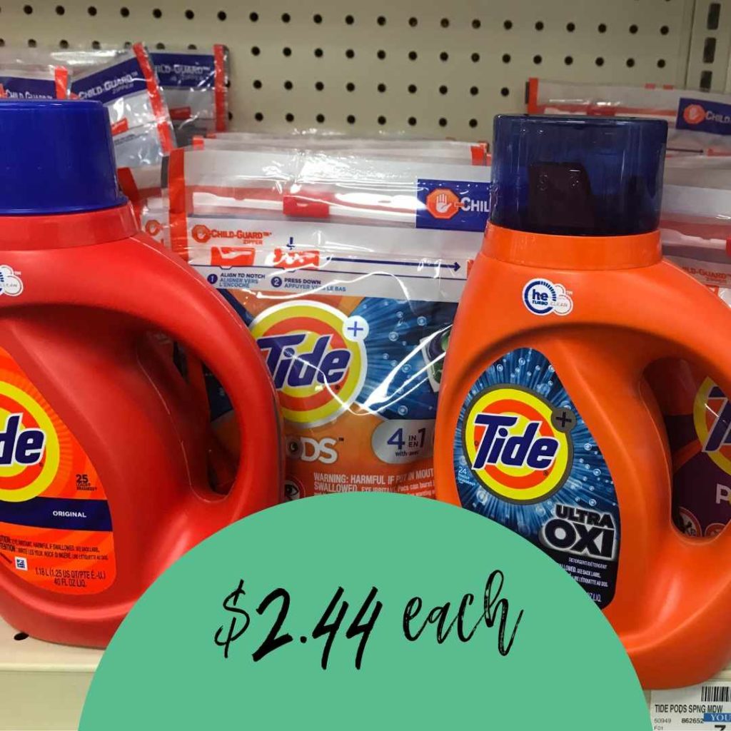 CVS Laundry Detergent Deal Tide & Gain for 2.44 Each! Southern Savers