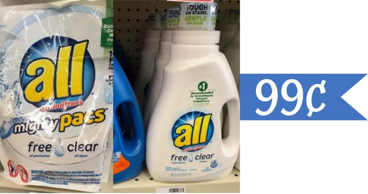 99¢ All Laundry Detergent at Kroger with new Mega Event Southern Savers