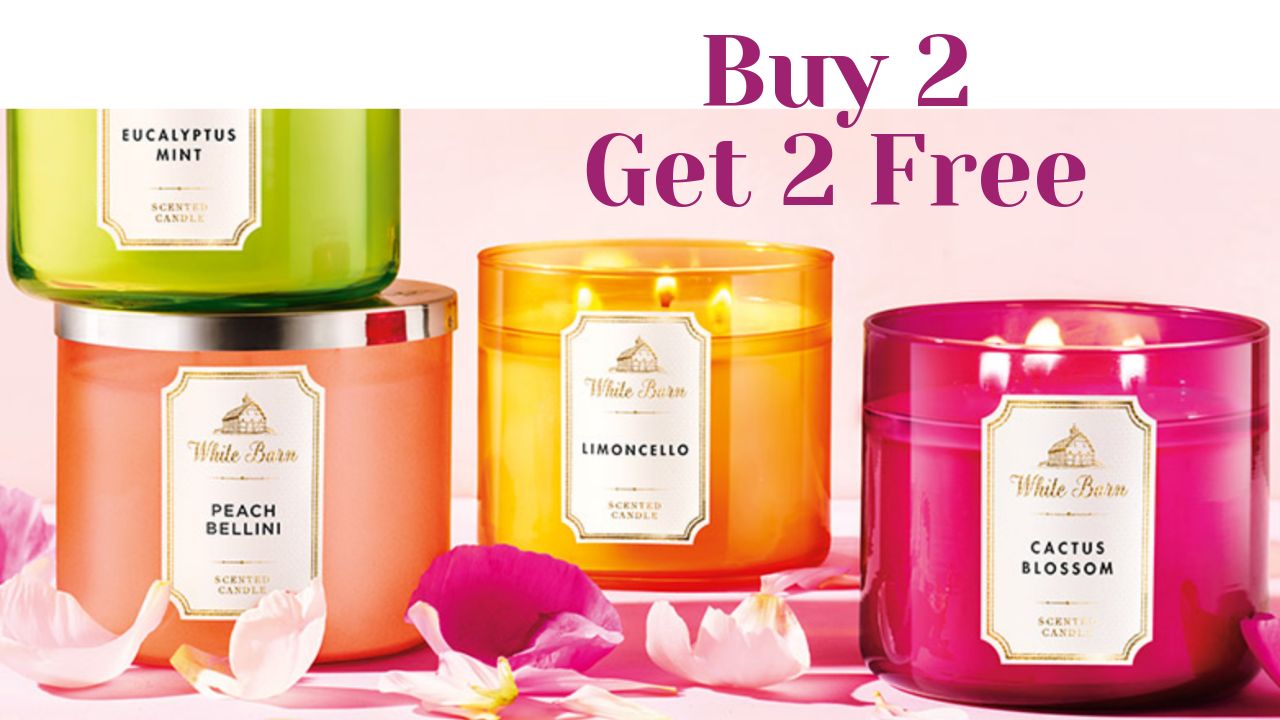 Bath Body Works 3 Wick Candles For 1124 Shipped Reg