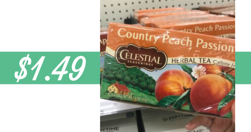 Celestial Seasonings Coupon Makes Herbal Tea 1.49 Southern Savers